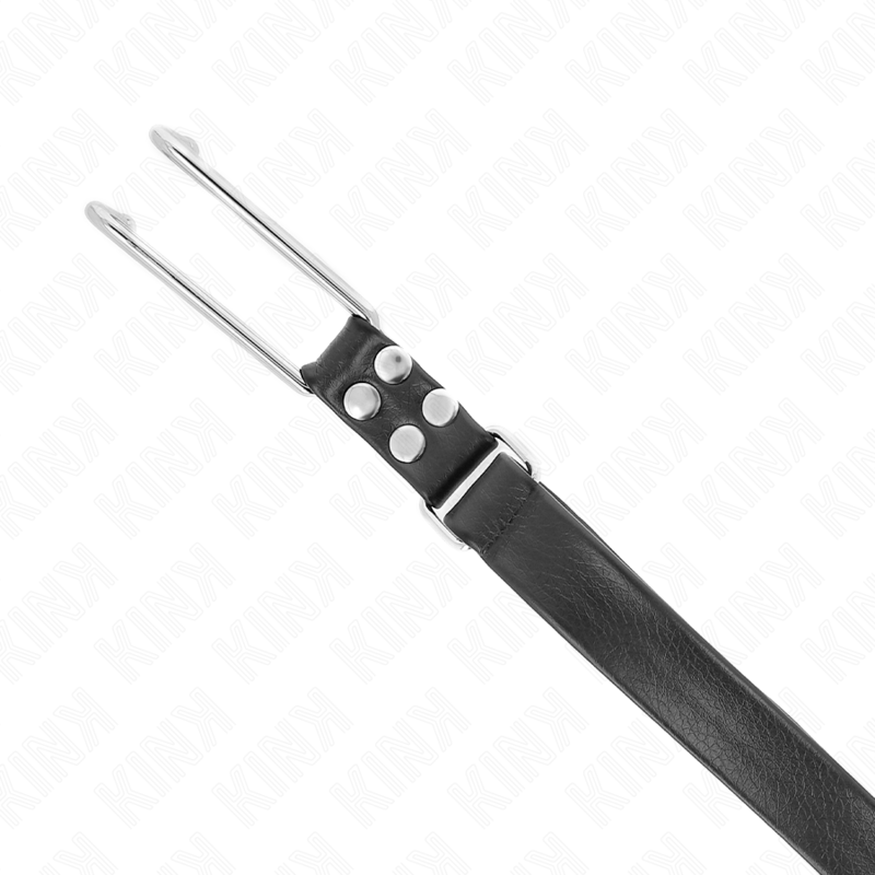 Verstellbarer Hakenknebel aus Metall 36-52 cm