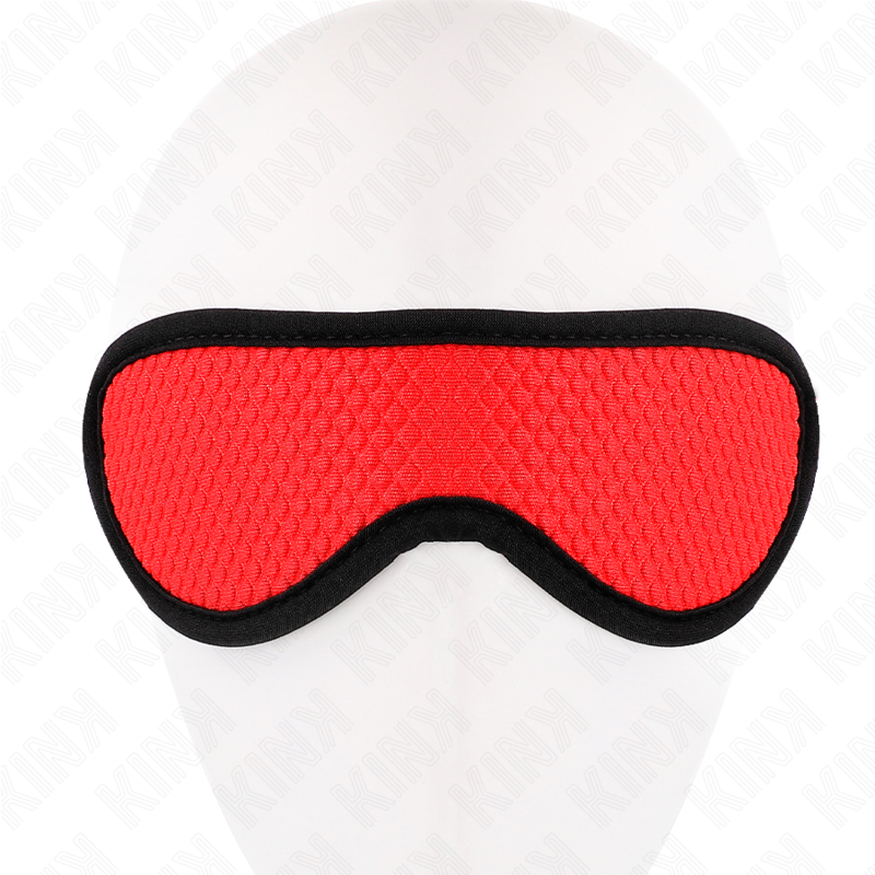Strukturierte Schuppenbinde mit rot kaschiertem Rand 20 x 7 cm