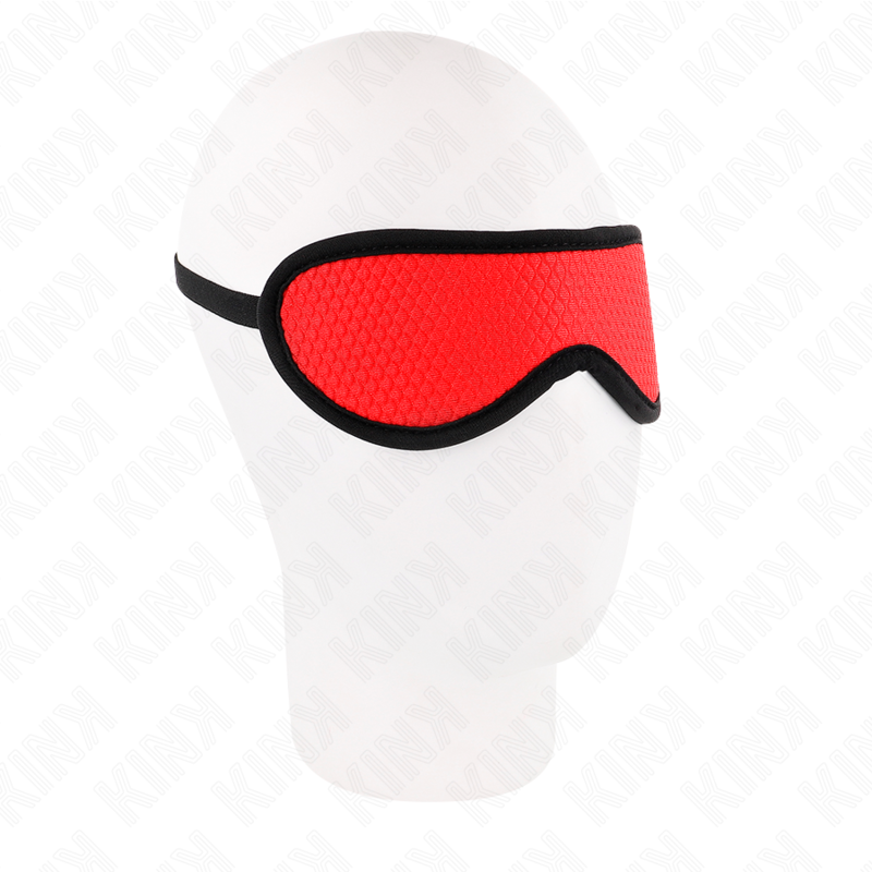 Strukturierte Schuppenbinde mit rot kaschiertem Rand 20 x 7 cm