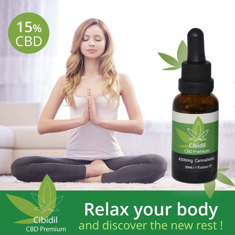Cibidil entspannendes CBD-Öl 15% 30 ml