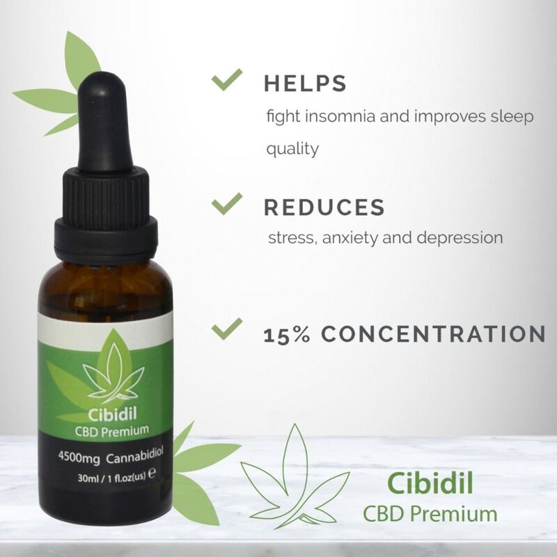 Cibidil entspannendes CBD-Öl 15% 30 ml
