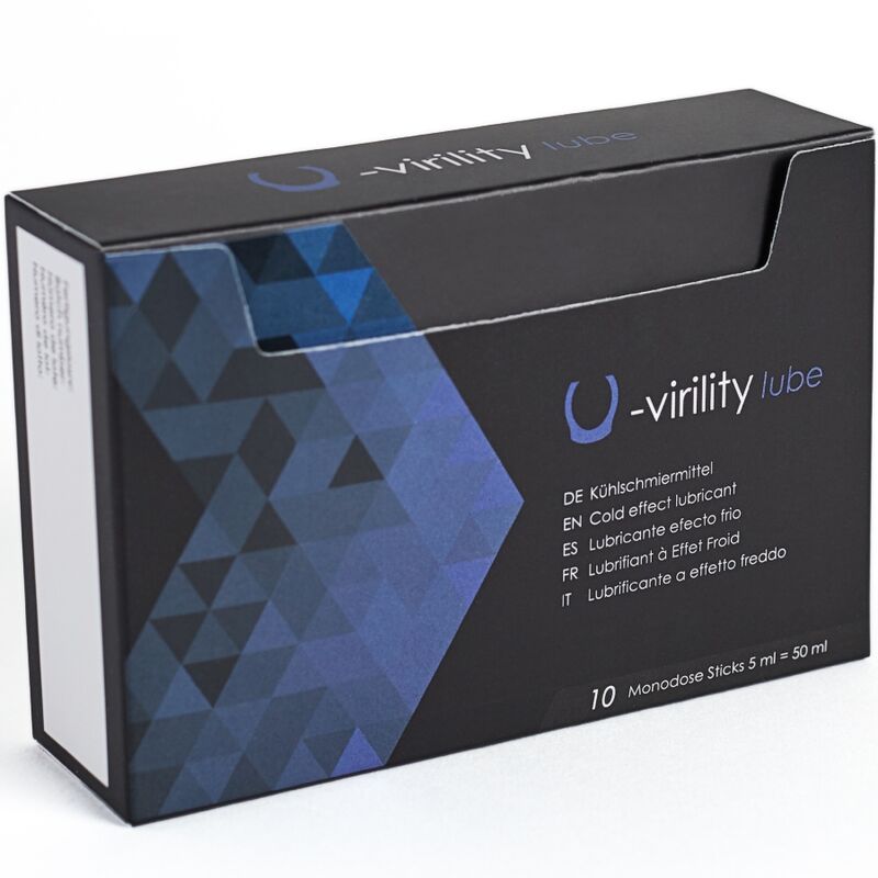 U-virility Lube Gleitgel mit Kühleffekt 10 x 5 ml