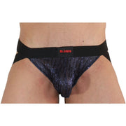 006 shiny jock blau/schwarz s
