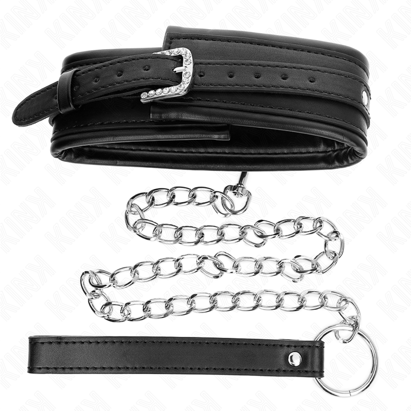 Halskette mit glänzendem Schnallenarmband 65 cm 48,5 cm x 5,3 cm
