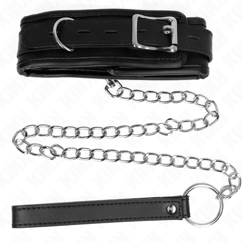 Basismodell Halsband mit Leine 65 cm Modell 1 53 x 6 cm