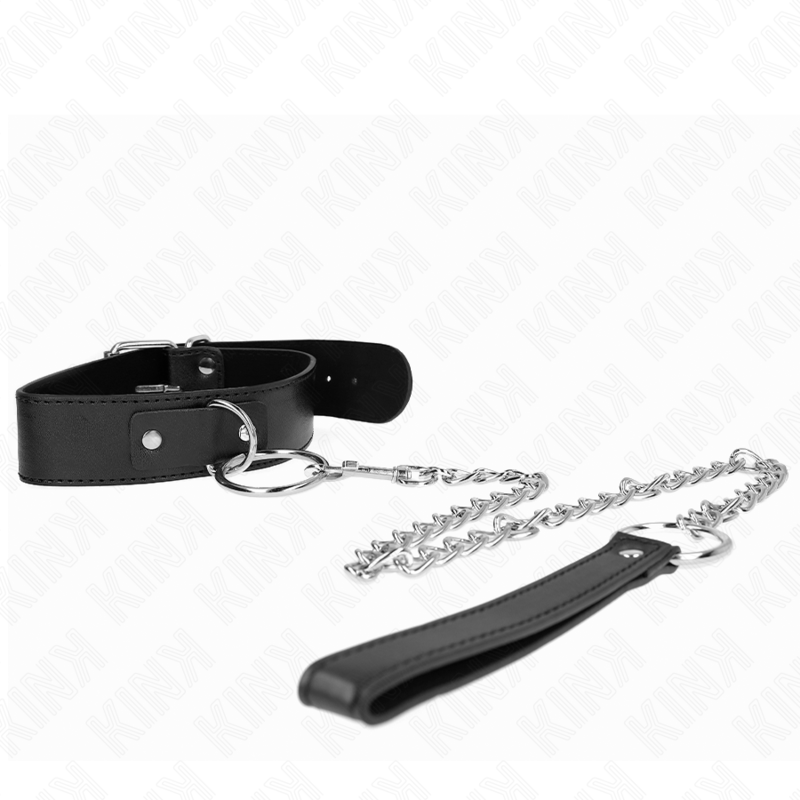 Basismodell Halsband mit Leine Modell 4 verstellbar 36-43 cm