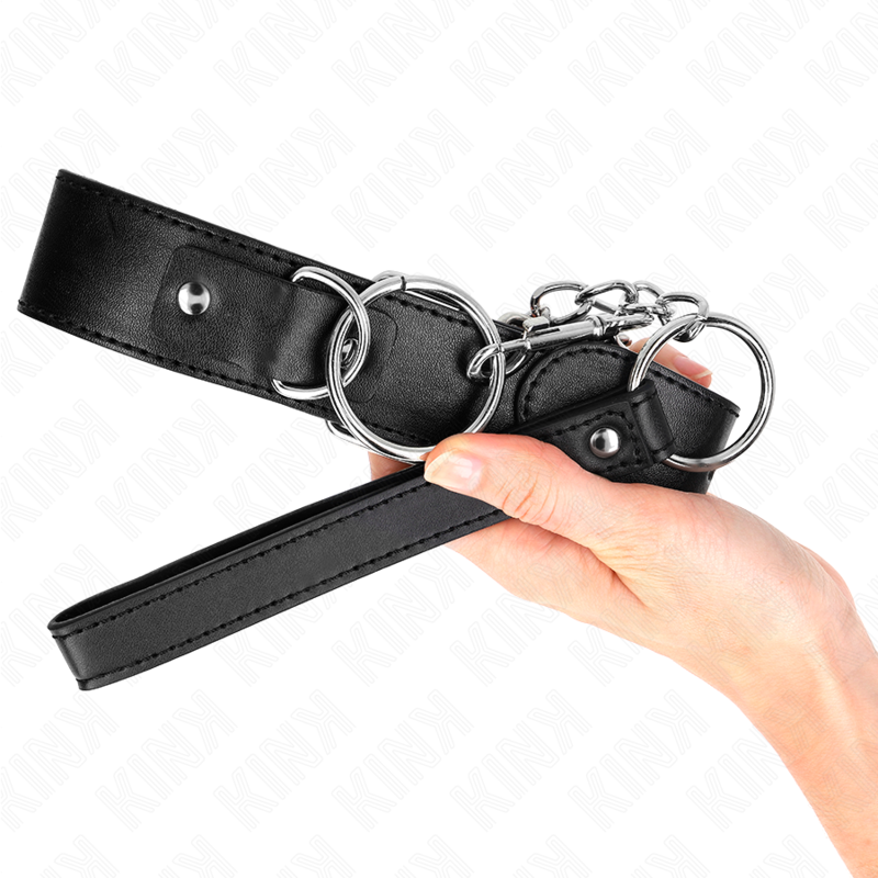 Basismodell Halsband mit Leine Modell 4 verstellbar 36-43 cm