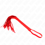 Schneebesen mit rotem Strukturgriff, 48,5 cm