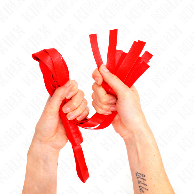 Rote Peitsche mit breitem Schwanz, 48,5 cm