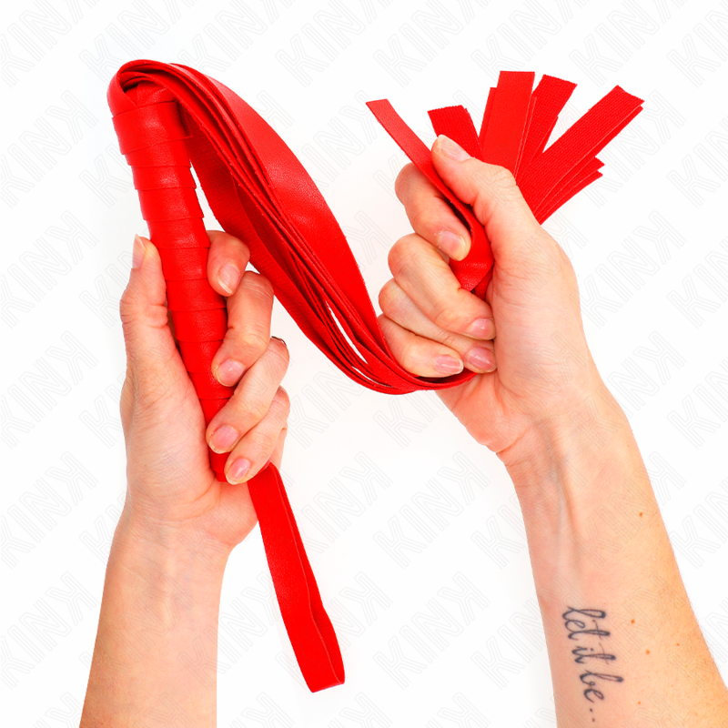 Rote Peitsche mit breitem Schwanz, 48,5 cm
