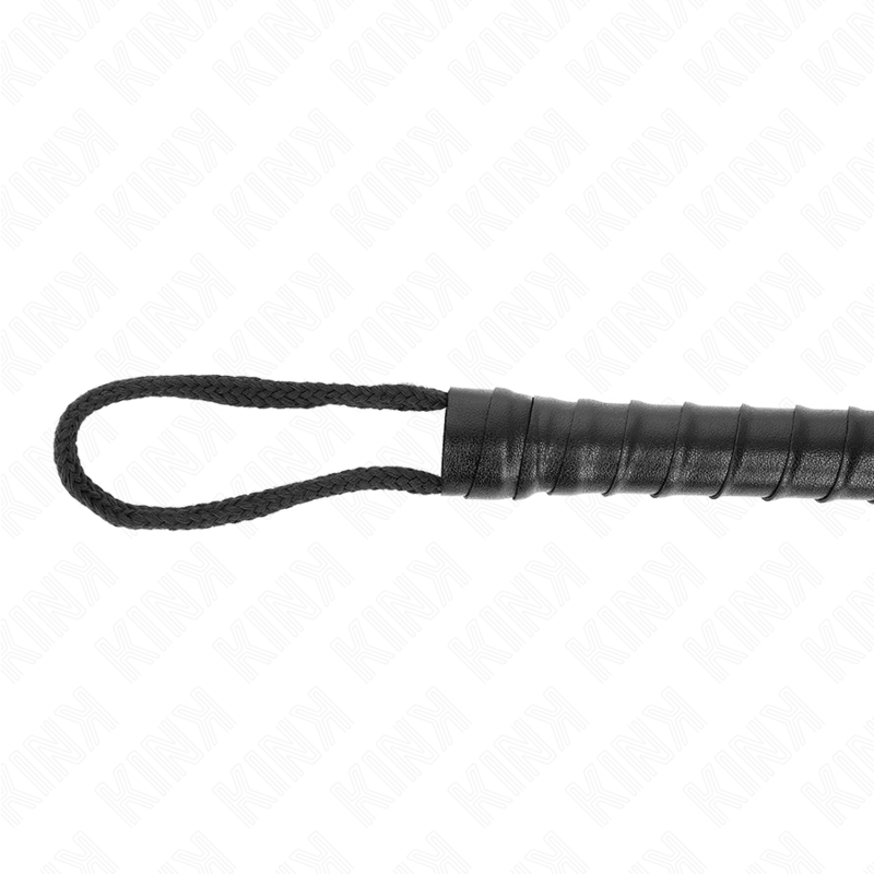 Schwarze Seilpeitsche 56 cm