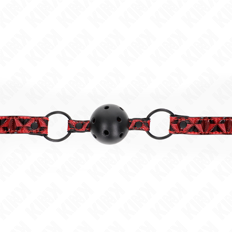 Rautenmusterball 4,5 cm Knebel Modell 2 64,5 cm verstellbar 42-60 cm
