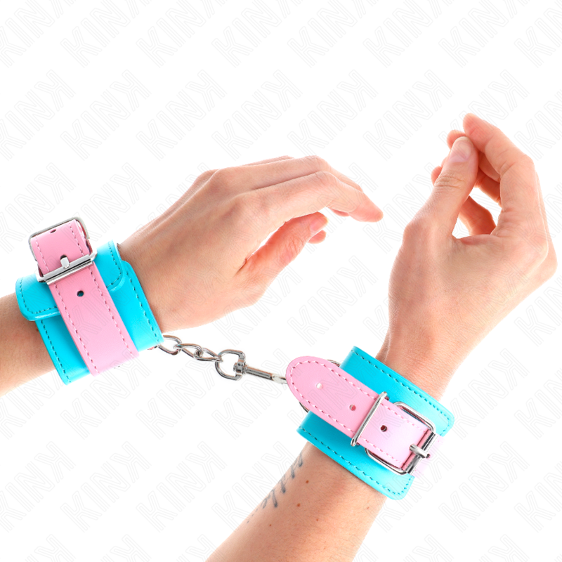 Süße blau/rosa verstellbare Armbänder 16-28 cm x 5 cm