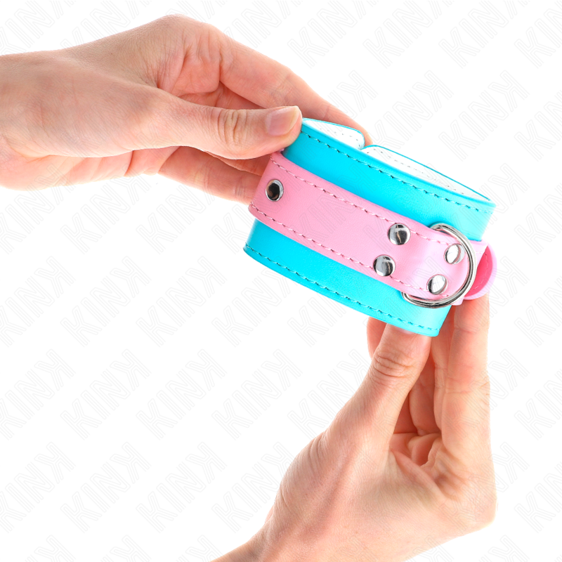 Süße blau/rosa verstellbare Armbänder 16-28 cm x 5 cm