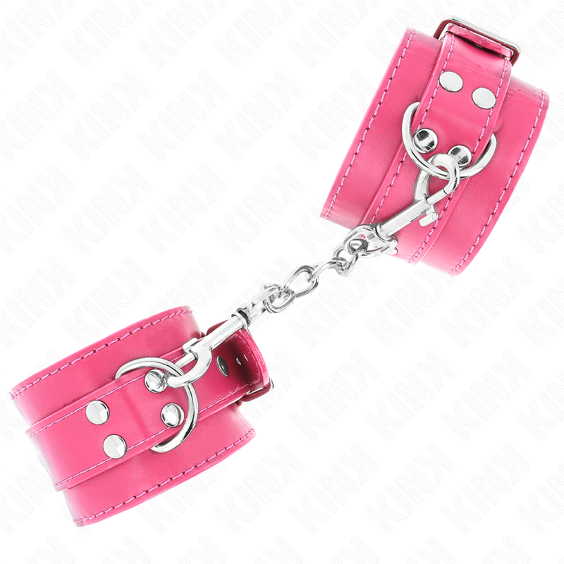Himbeerrosa Handballenauflage mit verstellbarem himbeerrosa Futter 20-28 cm x 5,5 cm