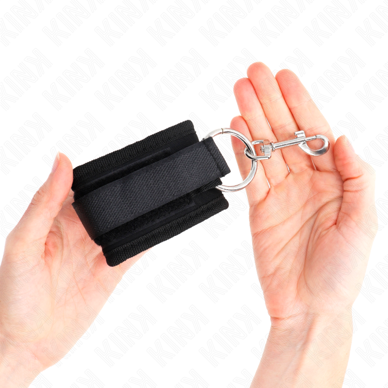 Verstellbare schwarze Handballenauflage 18-35 cm x 6 cm