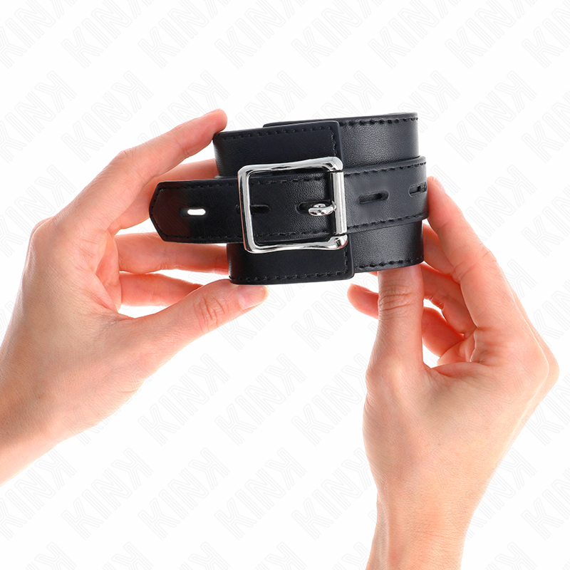 Schwarze Handballenauflage mit verstellbarem schwarzen Gurt 17-28 cm x 6 cm