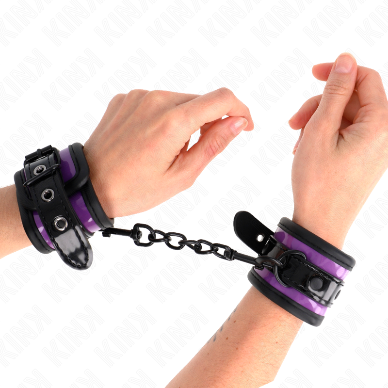 Verstellbare Handgelenkstütze aus Neopren, hellviolett, 21–28 cm x 5 cm