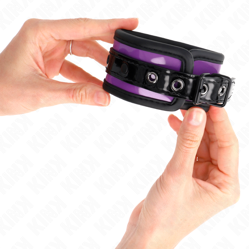 Verstellbare Handgelenkstütze aus Neopren, hellviolett, 21–28 cm x 5 cm