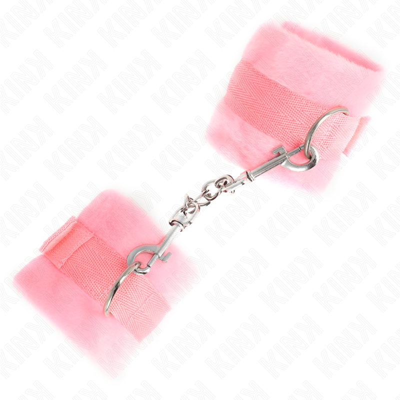 Rosa Fell-Anfängerstulpen 30 x 7 cm