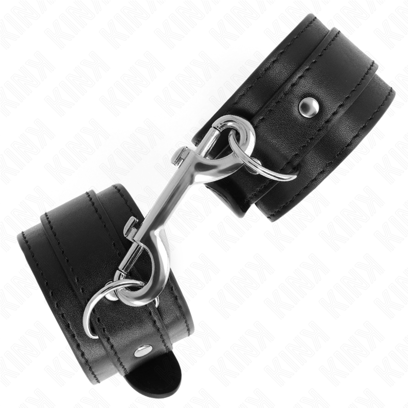 Handgelenkstützen - einzelne Reihe verstellbarer schwarzer Nieten 17-28 cm x 5 cm