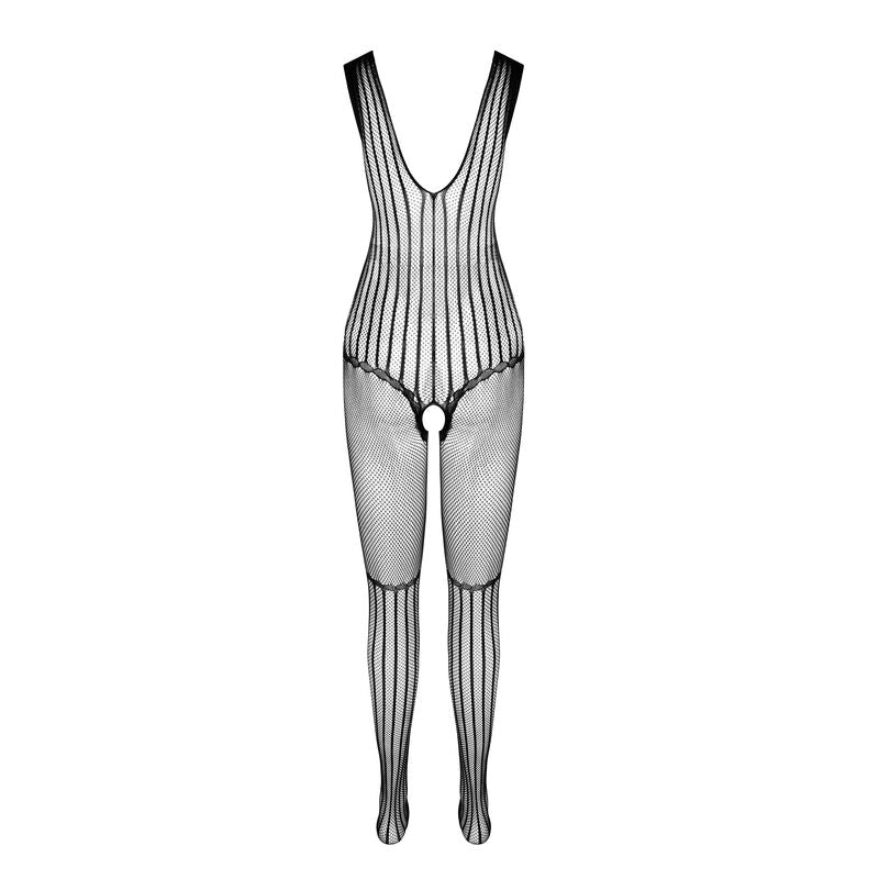 Bs 103 schwarzer Bodystocking Einheitsgröße