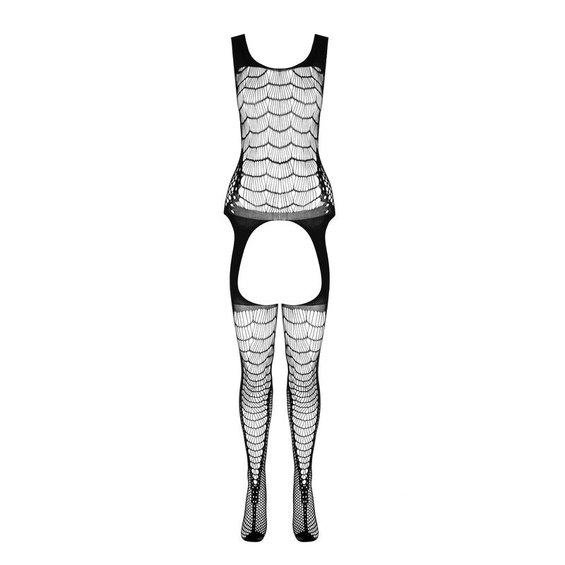 Bs 104 weißer Bodystocking Einheitsgröße