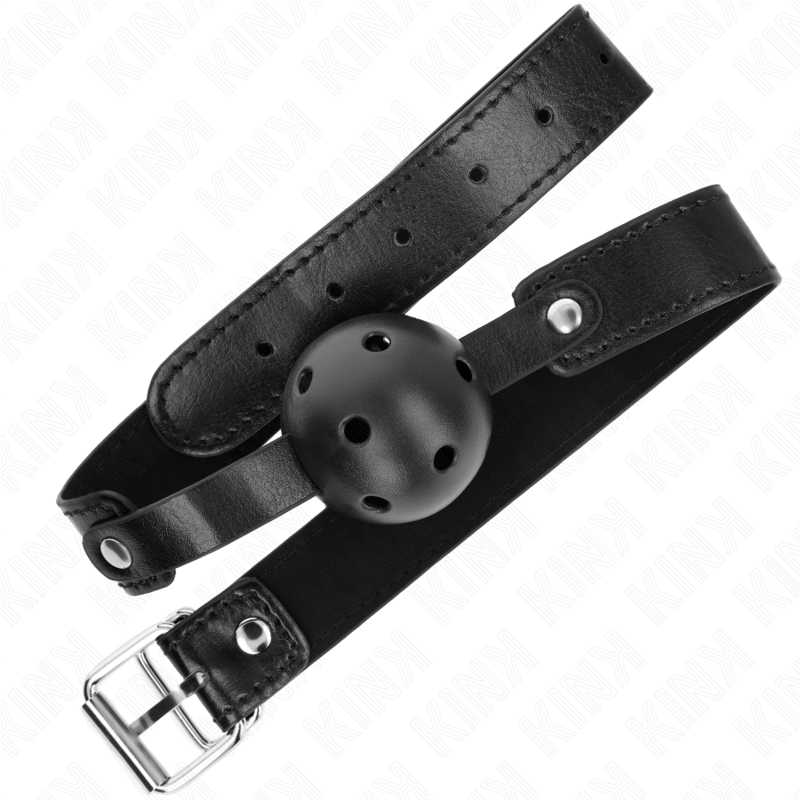 Schwarzer atmungsaktiver Ball 4,5 cm Tasche 65 x 2,5 cm