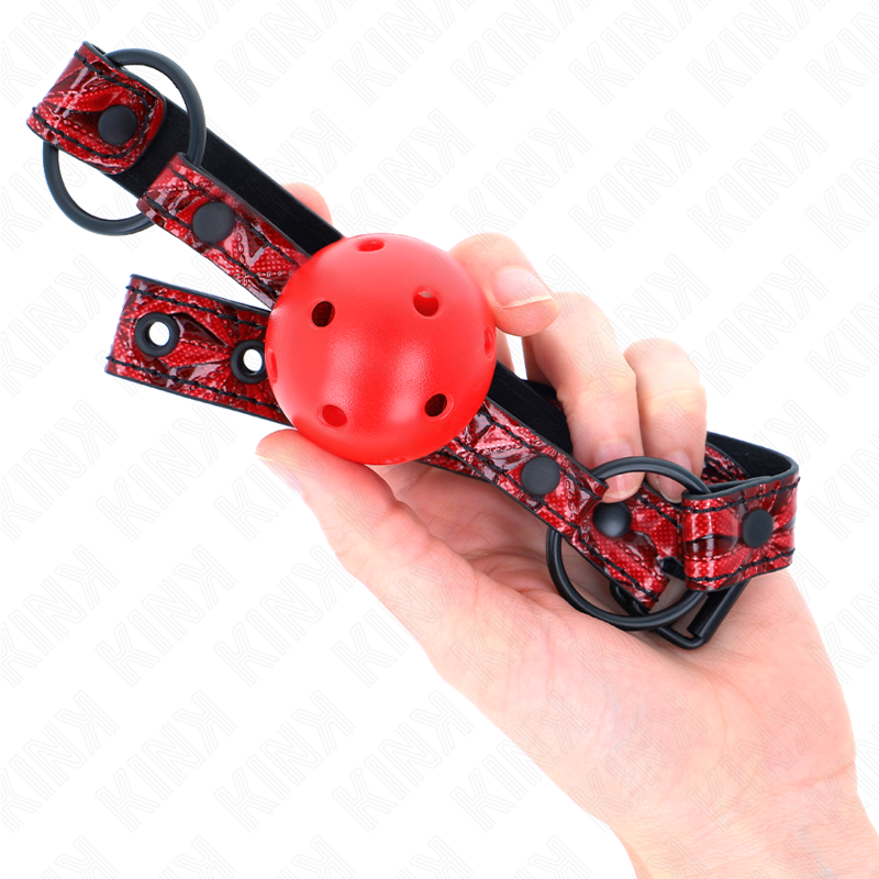 Rautenmuster Ball 4,5 cm Knebel Modell 1 64,5 cm verstellbar 42-60 cm
