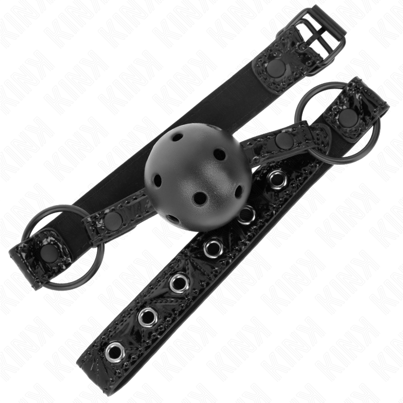 Rautenmusterball 4,5 cm Knebel Modell 3 64,5 cm verstellbar 42-60 cm