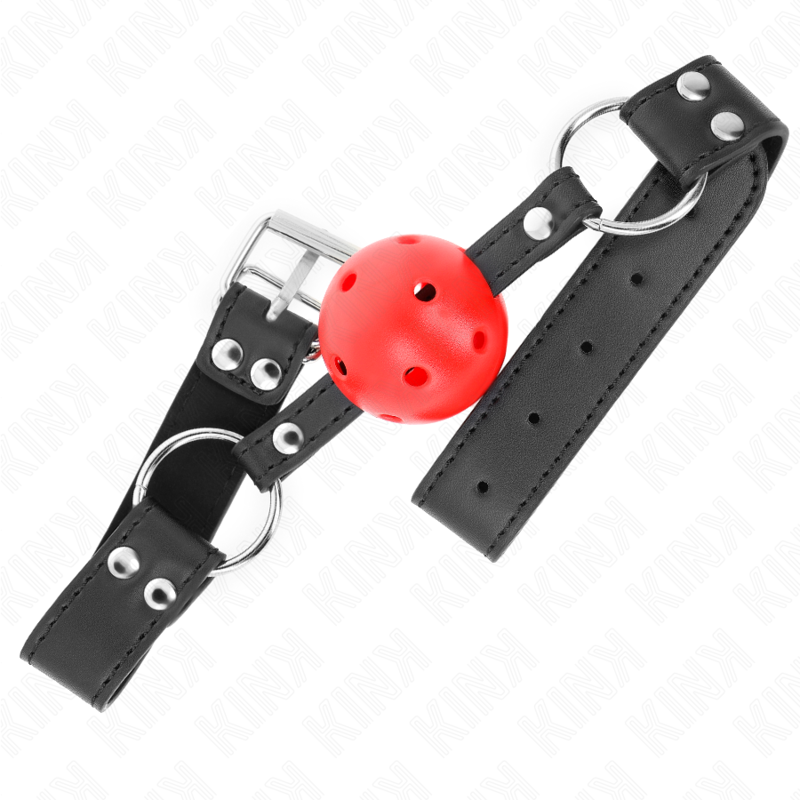 Atmungsaktiver Stock 4 cm mit Doppelniete Leder 62,5 x 2,5 cm verstellbar 42-58 cm
