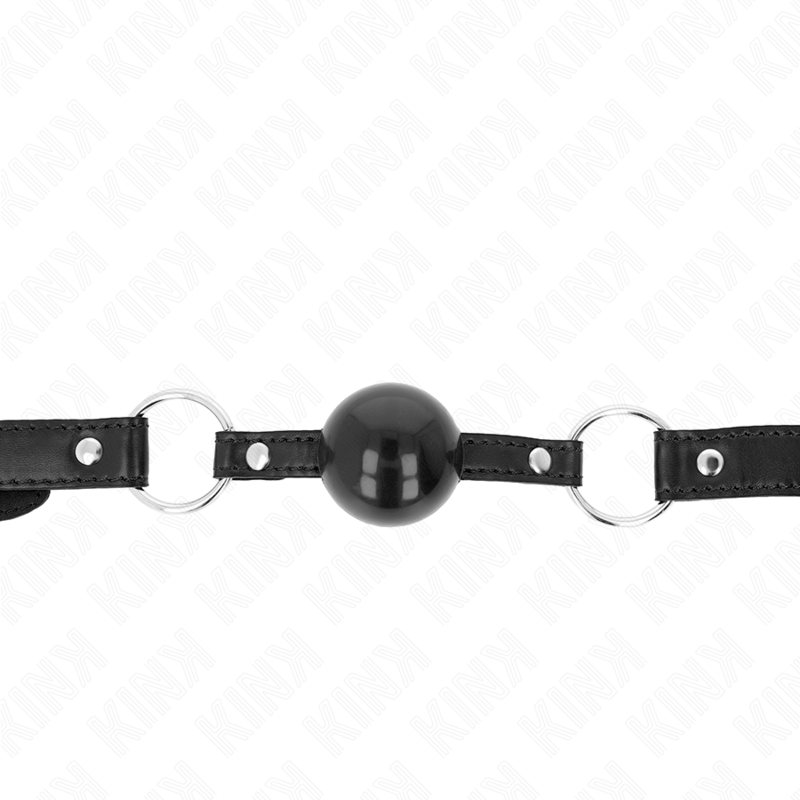 Schwarzer TPE-Ball 4 cm Tasche 60 x 2 cm