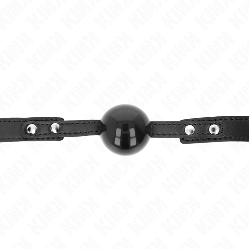 Weicher TPE-Ball 4 cm Knebel Modell 3 60 x 2 cm verstellbar 37-52 cm