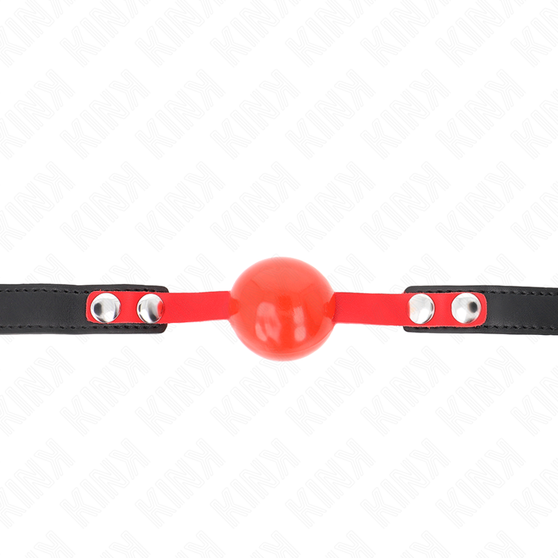 Weicher TPE-Ball 4 cm Knebel Modell 4 60 x 2 cm verstellbar 37-52 cm