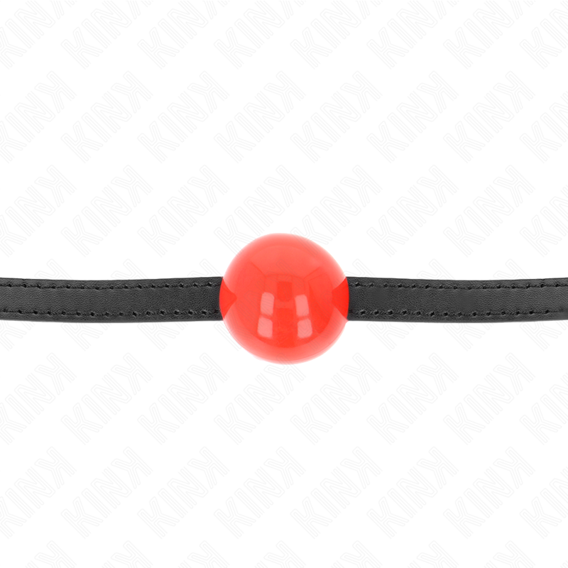 Einzelner Vollball rot 4 cm Beutel 65 x 1,5 cm