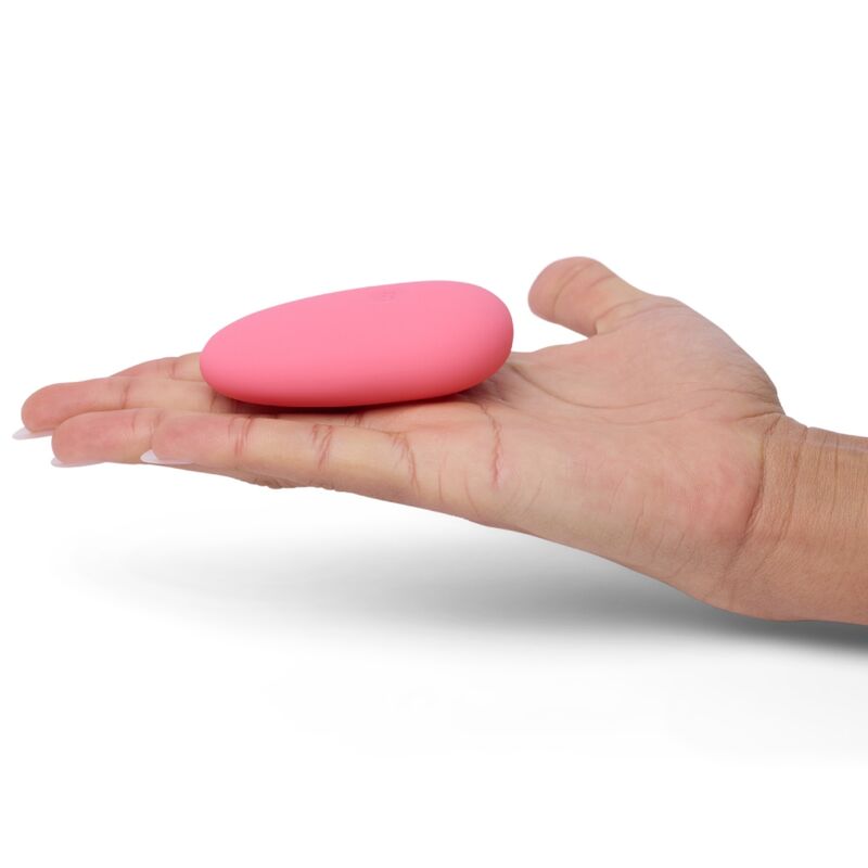 Der rosa Klitoris-Pebble-Vibratorstimulator