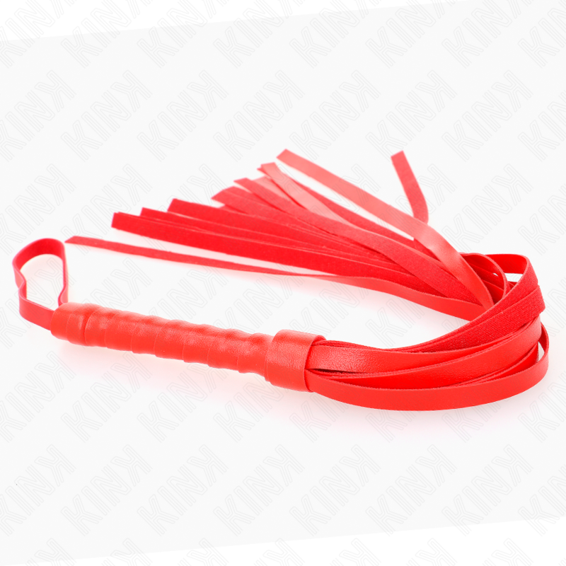 Rote Einzelpeitsche 45 cm