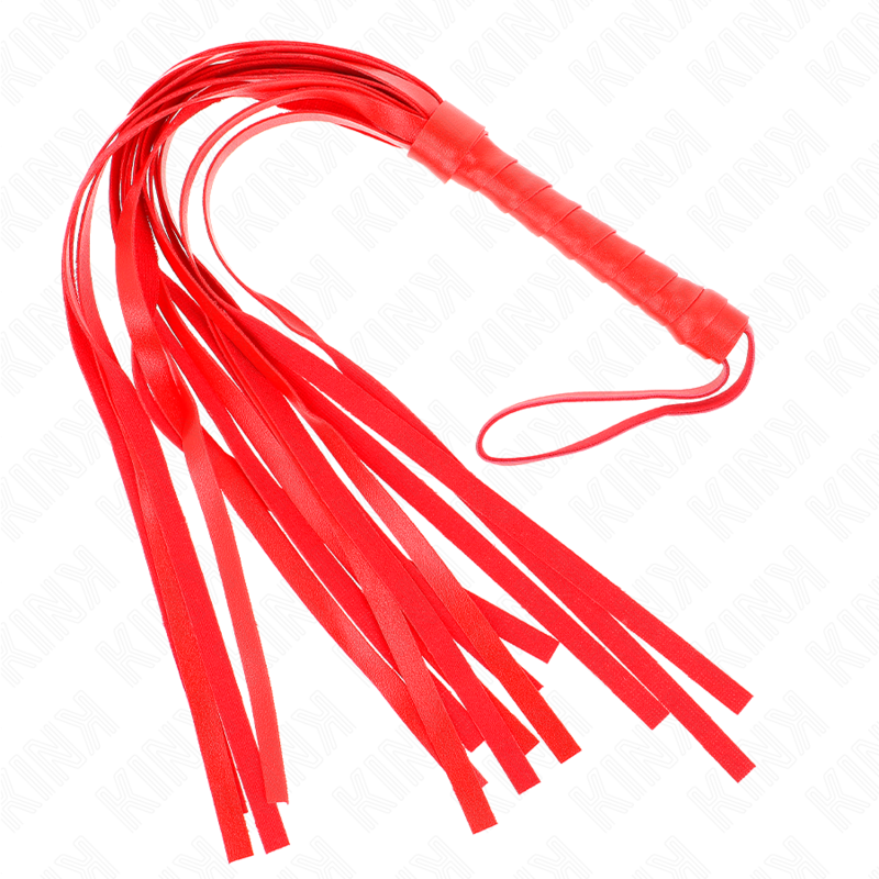 Rote Einzelpeitsche 45 cm