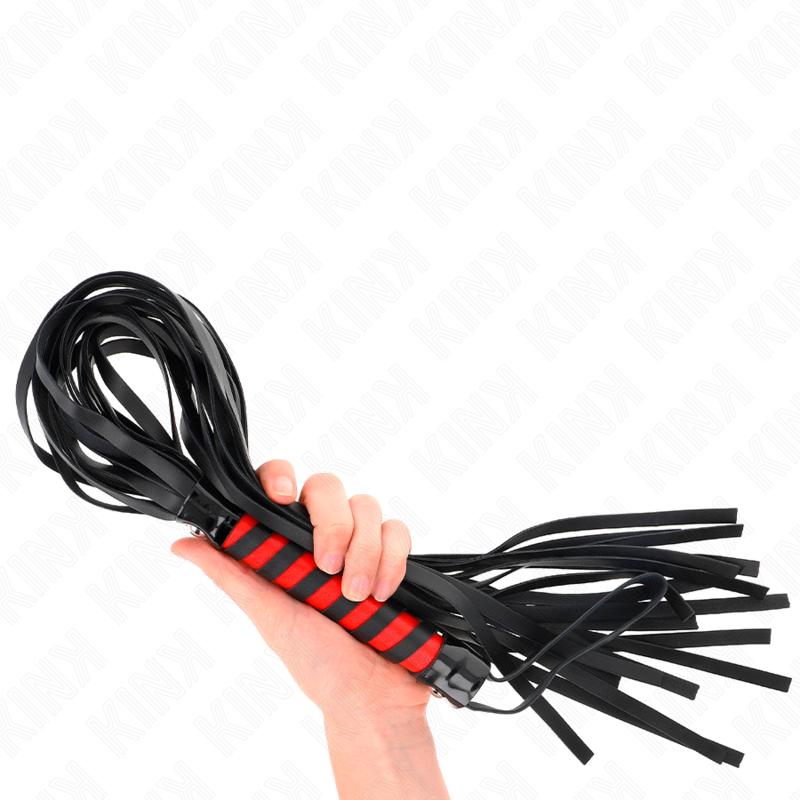 Lange gestreifte Peitsche 70 cm
