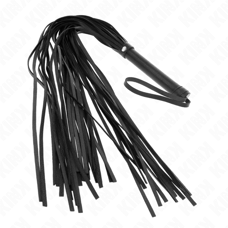 Schwarze flexible PVC-Peitsche 70 cm