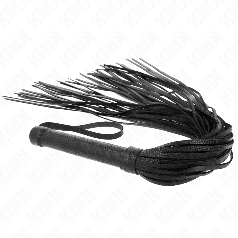 Schwarze flexible PVC-Peitsche 70 cm