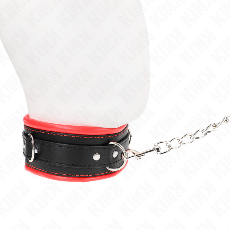 Schweres Halsband mit Gürtel 65 cm Modell 3 verstellbar 36,5-50 cm