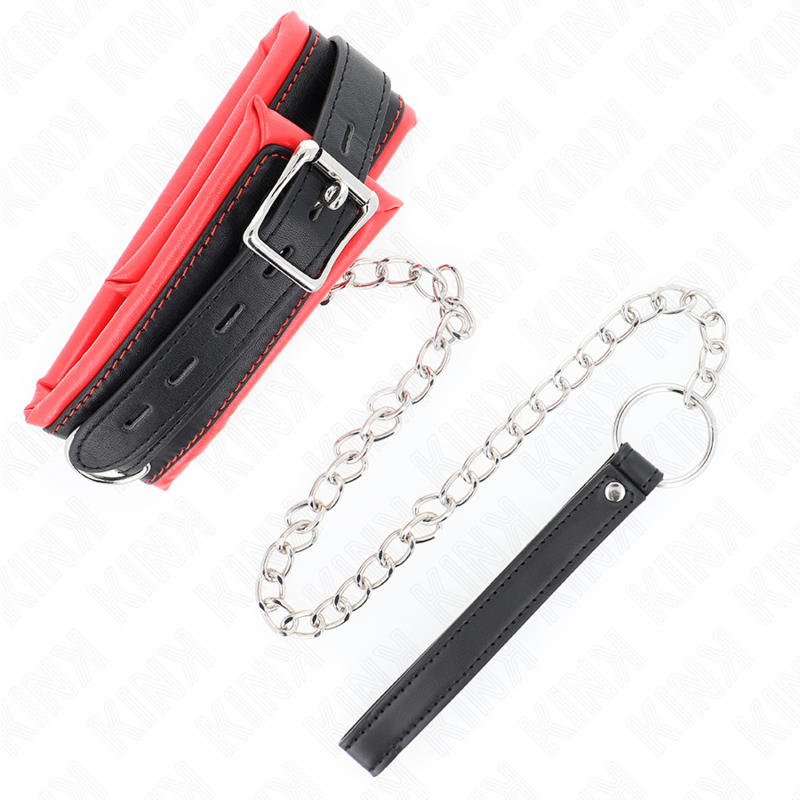 Schweres Halsband mit Gürtel 65 cm Modell 3 verstellbar 36,5-50 cm