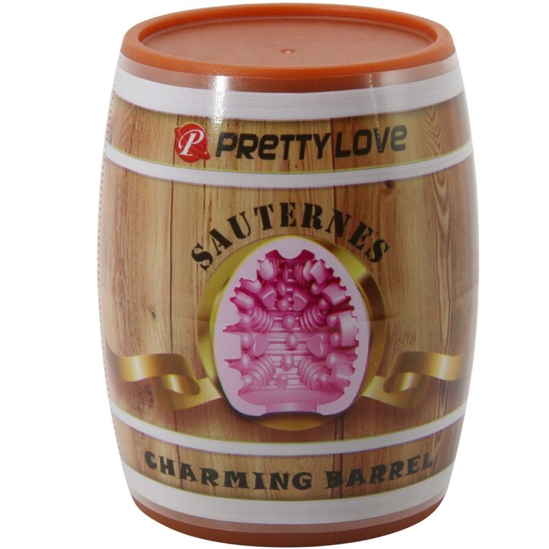 Männlicher Masturbator, rosa Ei, Modell 2