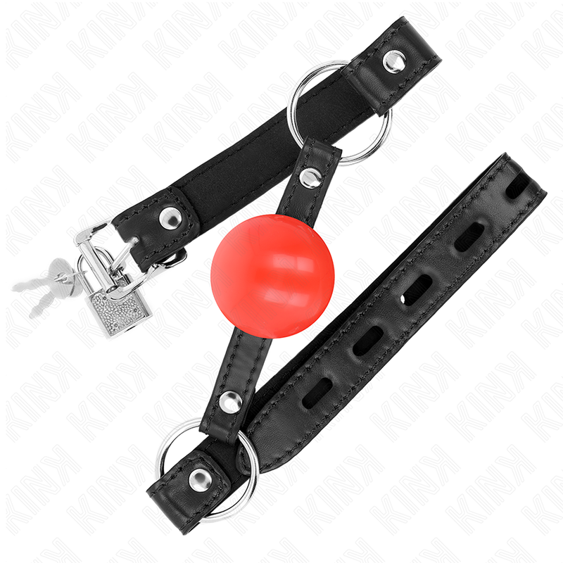 Roter TPE-Ball 4 cm Tasche 60 x 2 cm