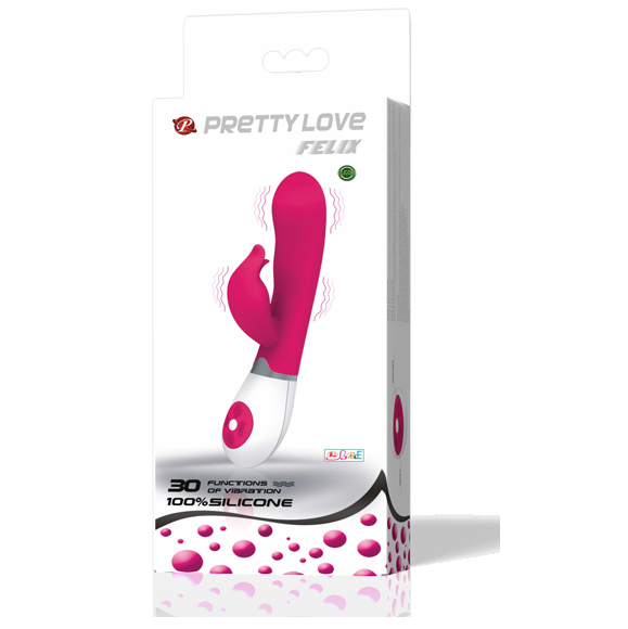 Flirtvibrator mit Felix-Stimulator