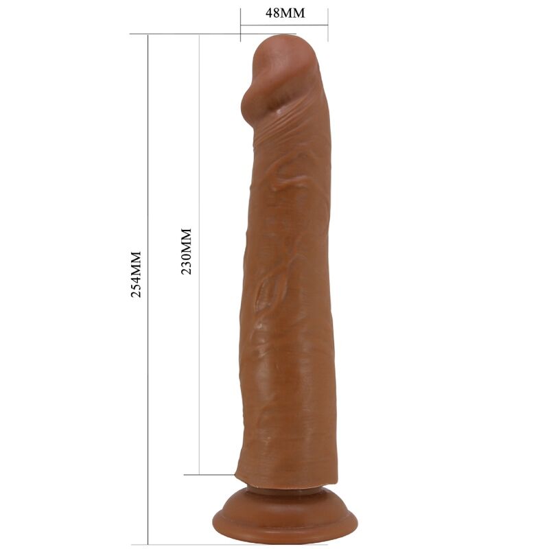 Sharife realistischer Dildo 25 cm braun