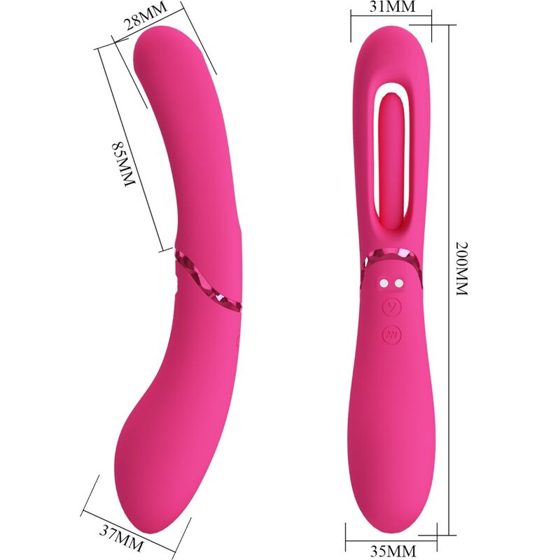 Lexie G-Punkt-Vibrator 7 Vibrationen rosa