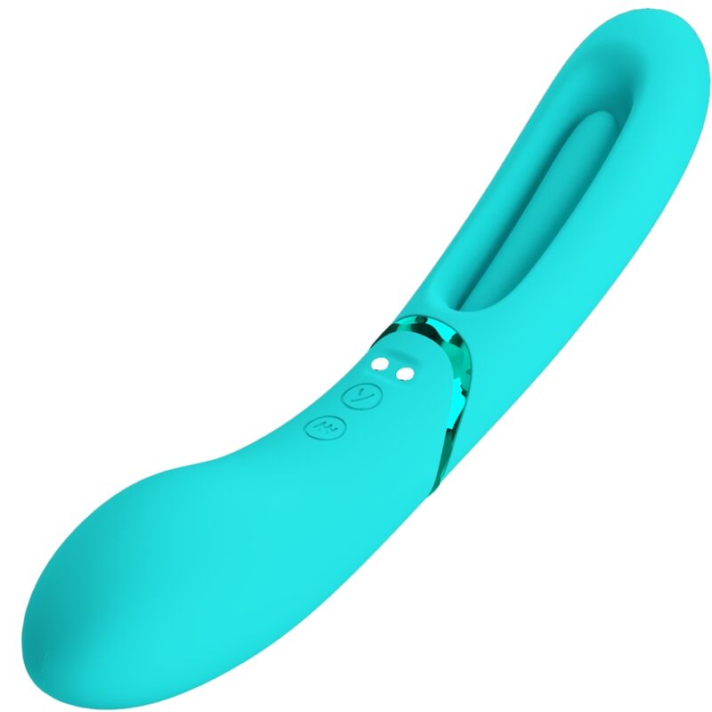 Lexie 7 Vibrationen G-Punkt-Vibrator Blau