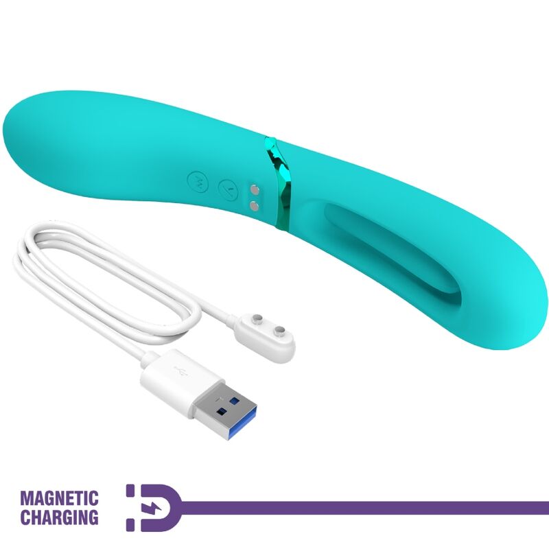 Lexie 7 Vibrationen G-Punkt-Vibrator Blau